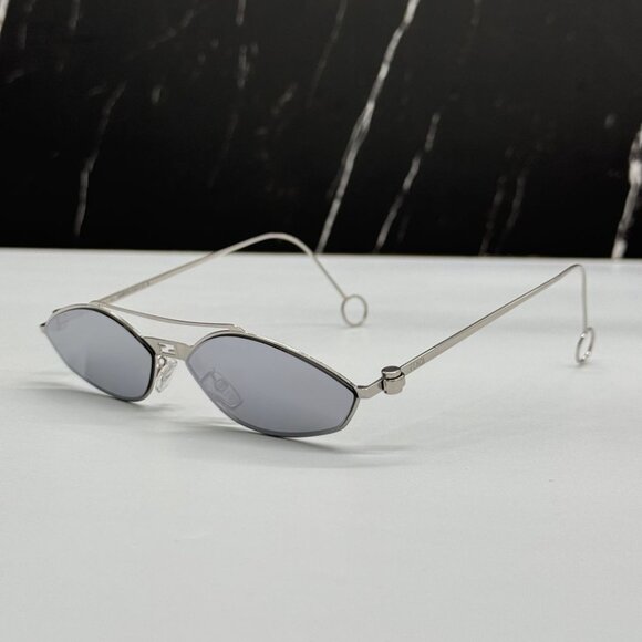 NEW FENDI FE40114U-Y 16C WOMEN SILVER CAT EYE FENDI SUNGLASSES main image 12